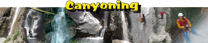 Canyoning in Tyrol and during traveling